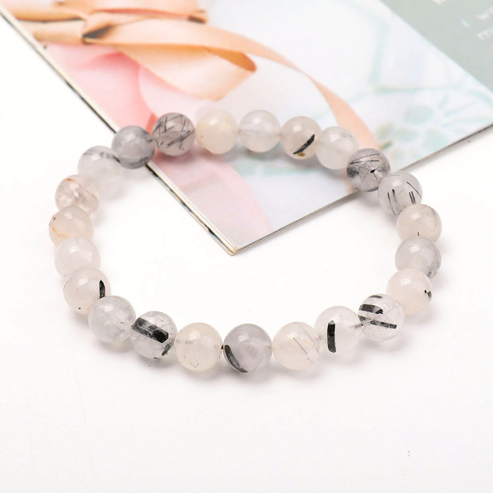 8mm Black Tourmaline Protection Bracelet