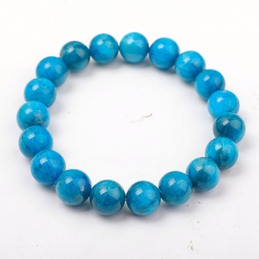 10mm Blue Apatite Healing Spiritual Bracelet