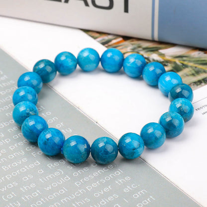 10mm Blue Apatite Healing Spiritual Bracelet