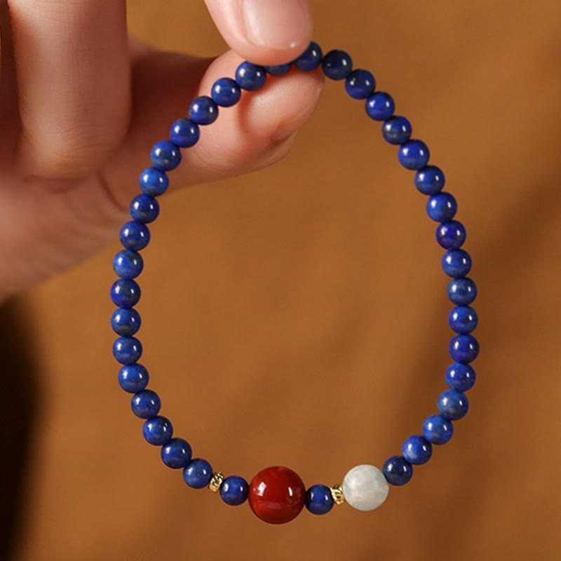 4mm  Bracelet for Meditation and Serenity