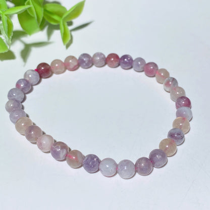 6mm Mixed Crystal Healing Bracelet for Spiritual Protection