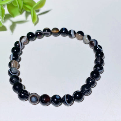 6mm Mixed Crystal Healing Bracelet for Spiritual Protection
