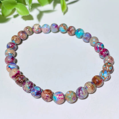 6mm Mixed Crystal Healing Bracelet for Spiritual Protection