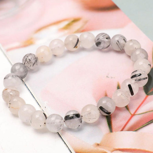 8mm Black Tourmaline Protection Bracelet