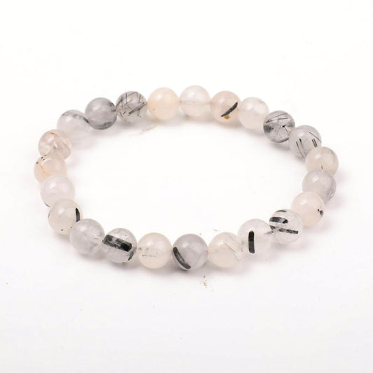 8mm Black Tourmaline Protection Bracelet