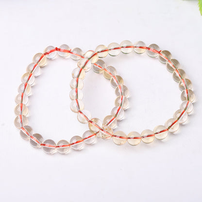 8mm Crystal Healing Bead Bracelet for Spiritual Protection