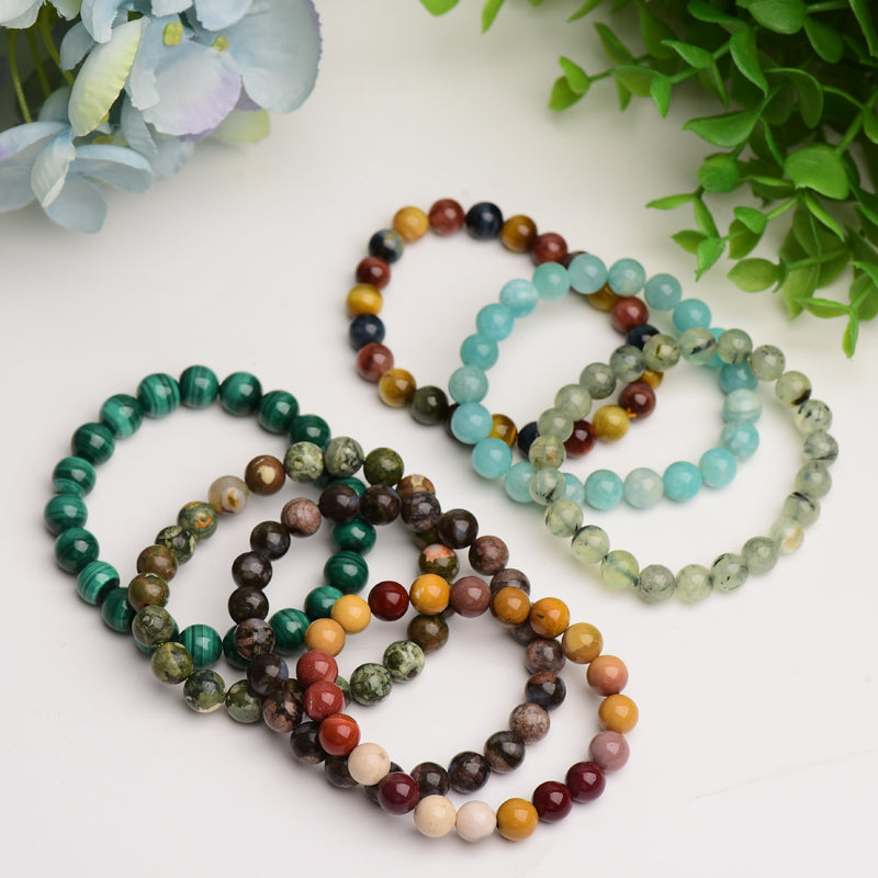 8mm Mixed Crystal Spiritual Healing Bracelet