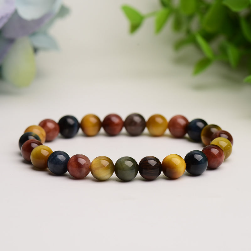 8mm Mixed Crystal Spiritual Healing Bracelet
