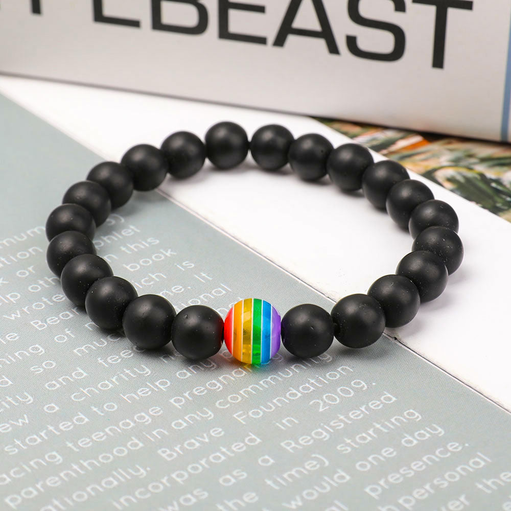 8mm Volcanic Spiritual Protection Bracelet