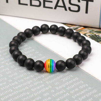 8mm Volcanic Spiritual Protection Bracelet
